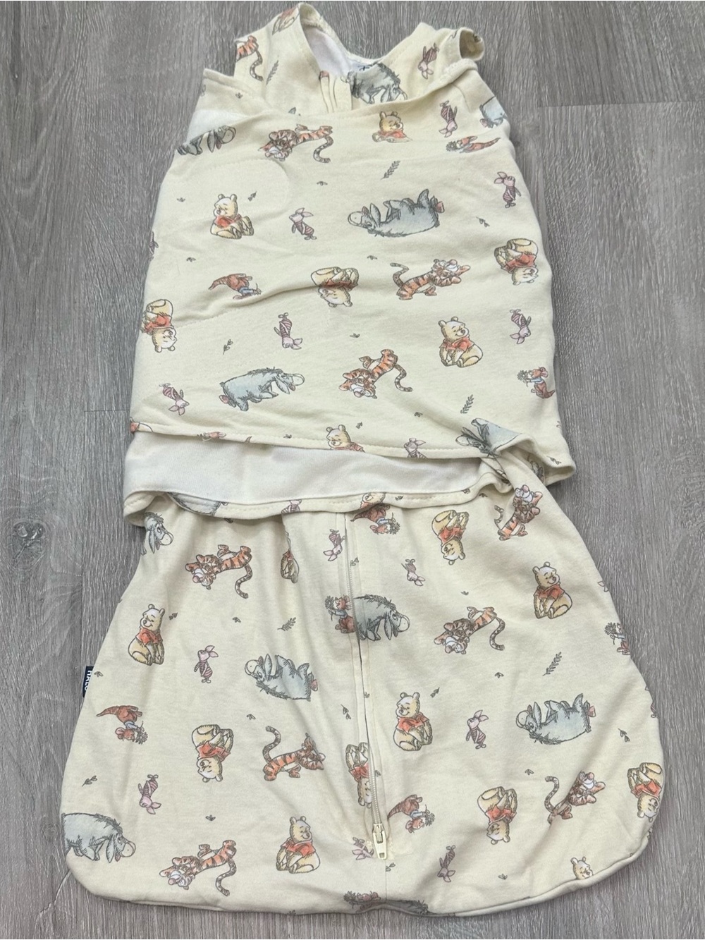 Winnie the Pooh Halo Sleep Sack Swaddle Baby 3-6m Small
